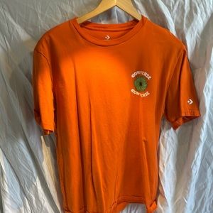 Orange converse large men’s T-shirt